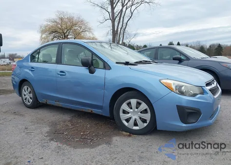 2012 Subaru Impreza 2.0I z USA, uszkodzony, nr VIN JF1GJAA60CH006350